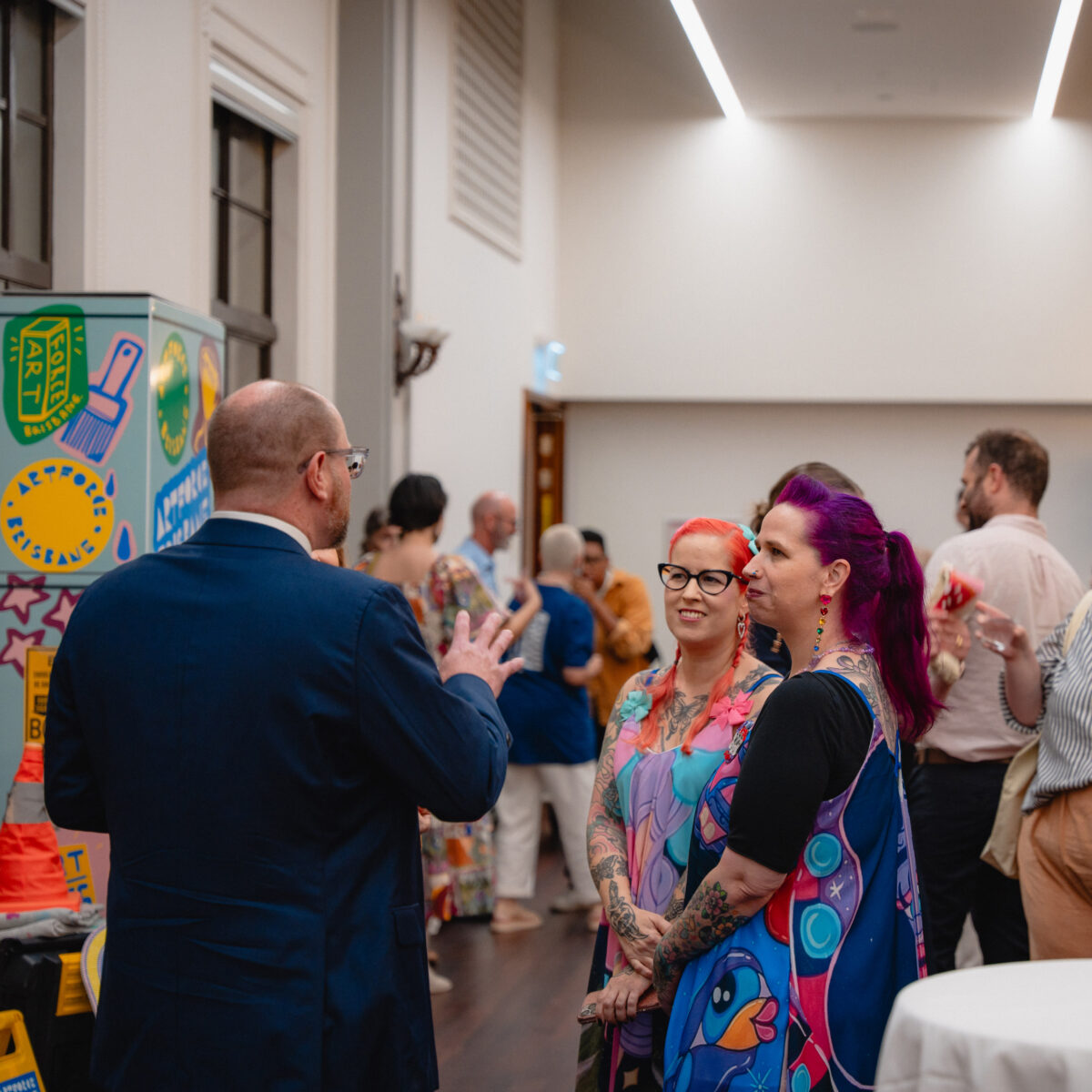 Artforce 2024 Awards mingling